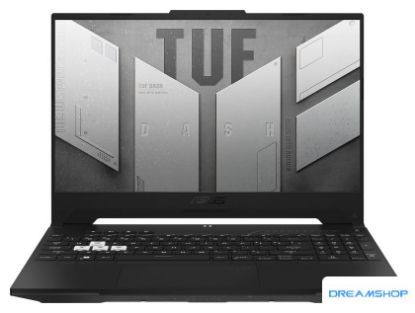 Показать информацию о Игровой ноутбук ASUS TUF Gaming Dash F15 2022 FX517ZM-HN093 Изображение Игровой ноутбук ASUS TUF Gaming Dash F15 2022 FX517ZM-HN093