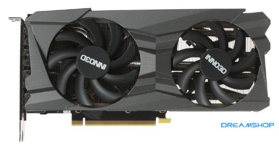 Изображение Видеокарта Inno3D GeForce RTX 3060 Twin X2 OC 12GB GDDR6 N30602-12D6X-11902120H